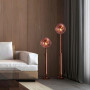 Design floor lamp "Ana" - Height-adjustable - Copper colour | floor lamps for living room