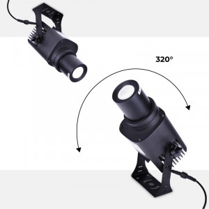 LED GOBO projector - 20W - 60° optics - Outdoor - Adjustable