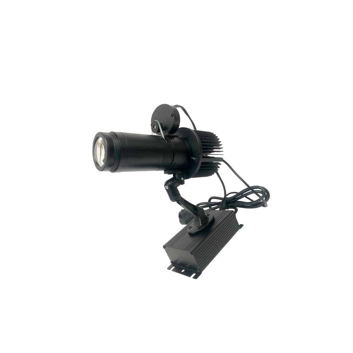 Rotating LED GOBO projector - 30W - Indoor - 20° Optics - IP40