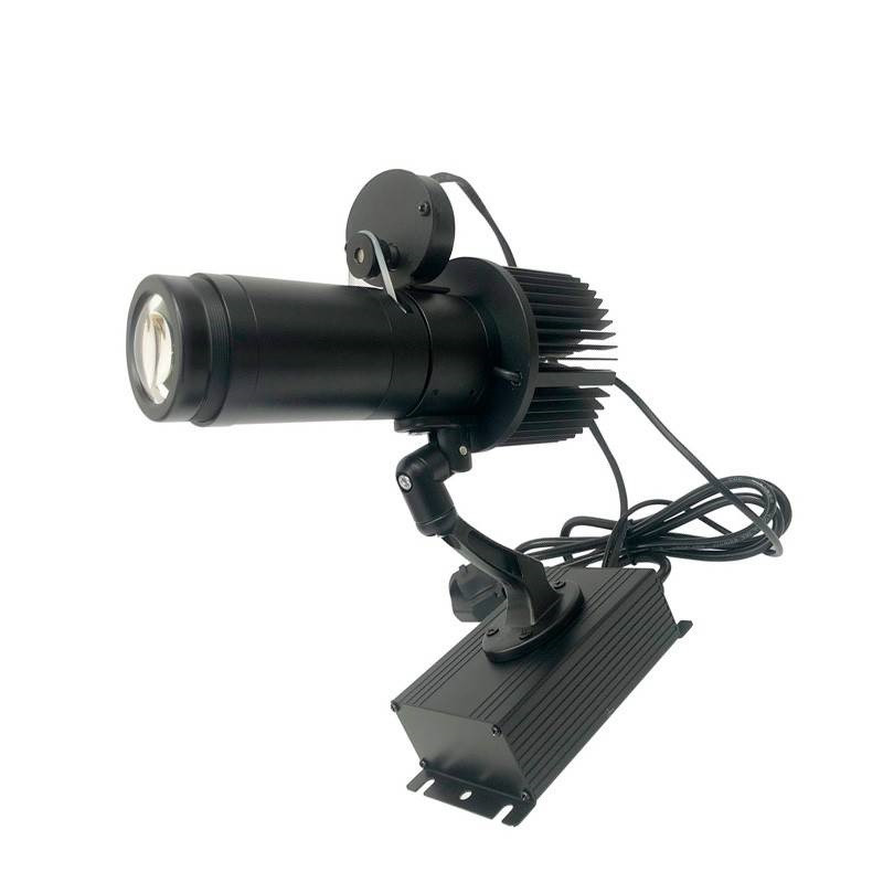 Rotating LED GOBO projector - 30W - Indoor - 20° Optics - IP40