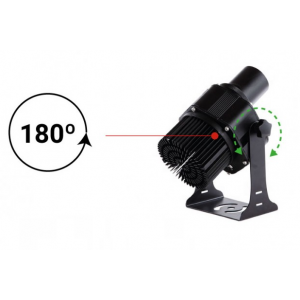 LED GOBO projector - 30W - 45° optics - Outdoor - Adjustable | gobo light projector