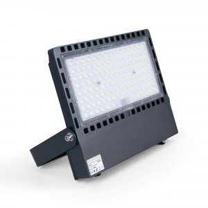 Asymmetrical outdoor LED floodlight - 300W - 140lm/W- IP66
