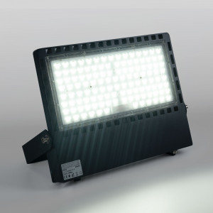 Asymmetrical outdoor LED floodlight - 300W - 140lm/W- IP66