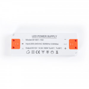 Ultra slim power supply - 12V - 150W - 12.5A - IP20 | led power supply