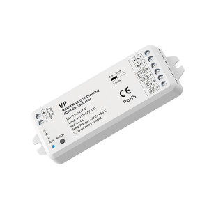 Single Color/ CCT/ RGB/ RGBW Controller - 12-24V DC - 4 channels - 4A/channel - RF 2.4GHz - Skydance