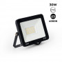 Outdoor LED Floodlight - 30W - 95lm/W - IP65 - Black