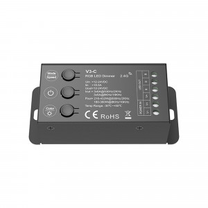 RGB Controller - 12-24V DC - 3 channels - RF 2.4GHz and button control - Skydance