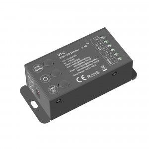 RGB Controller - 12-24V DC - 3 channels - RF 2.4GHz and button control - Skydance