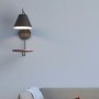 Wall light with shelf "Bilon" - E27 | bedroom wall lights