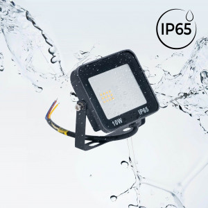 Outdoor LED floodlight - 10W - 95lm/W - IP65