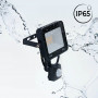 Outdoor LED floodlight with PIR motion sensor - 20W - IP65