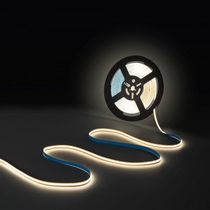 Single color COB LED Strip - 24V DC - FREE CUT - 11W/m - 8mm - IP20 - 10-meters-roll