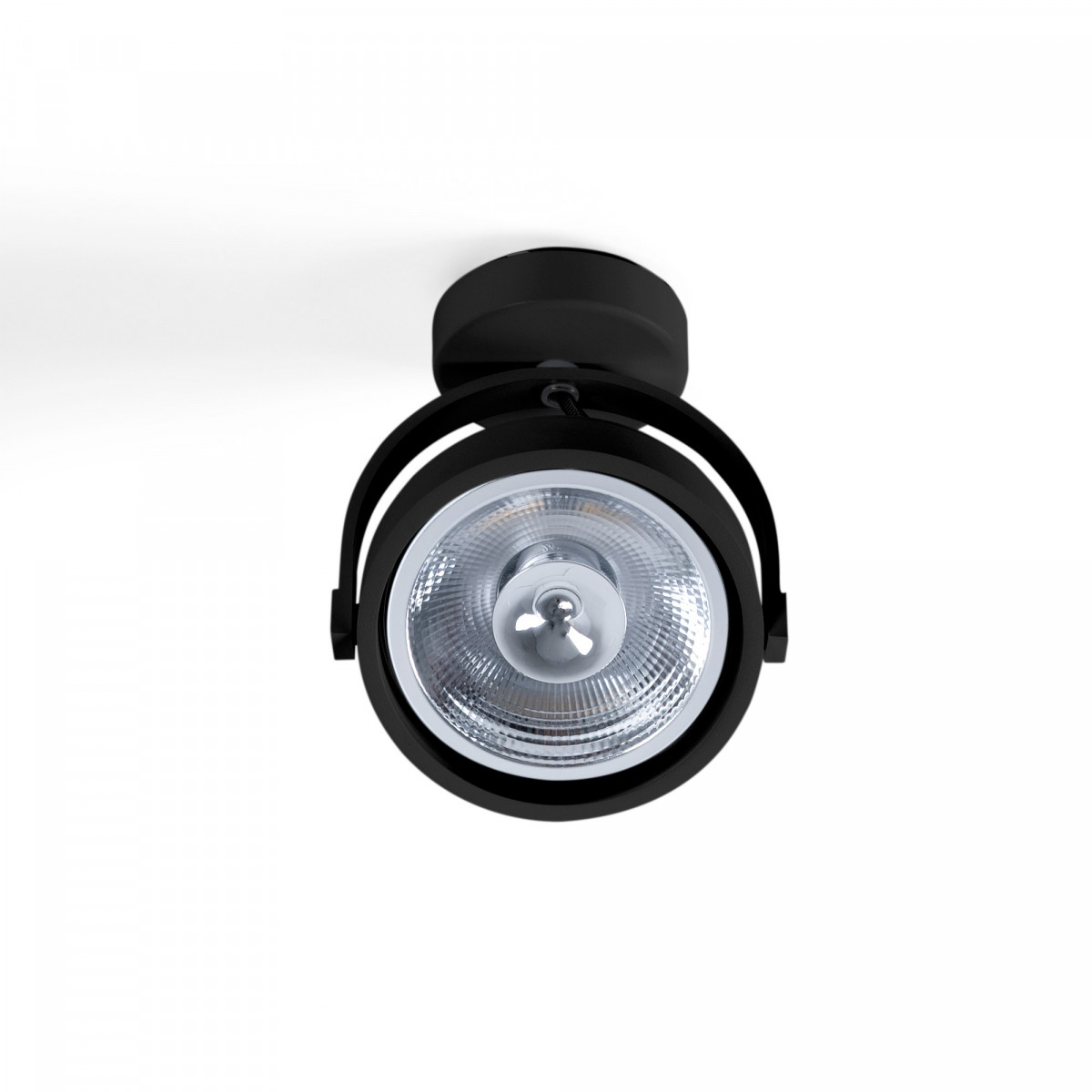 Adjustable ceiling spotlight "IRIS" + AR111 GU10 light bulb