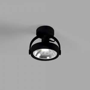 Adjustable ceiling spotlight "IRIS" + AR111 GU10 light bulb