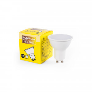 Dimmable GU10 LED bulb - 6W - 120º