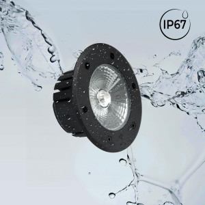 Outdoor LED Step light - 18W - 100-240V - IP67 - Ø15cm - 30º