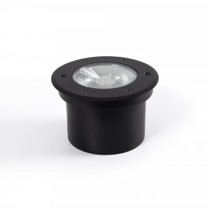 Outdoor LED ground beacon 18W - 12V DC - IP67 - Ø15cm - 30º.