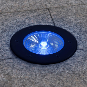 Outdoor RGB LED Step Light - 18W - 12V DC - IP67 - Ø15cm - 30º