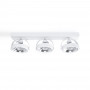 Triple adjustable ceiling spotlight "IRIS" + 3 AR111 GU10 light bulbs