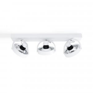 Triple adjustable ceiling spotlight "IRIS" + 3 AR111 GU10 light bulbs