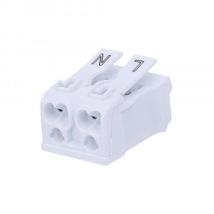 Quick connector 2-pole / 0.5 - 2.5mm