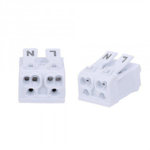 Quick connector 2-pole / 0.5 - 2.5mm