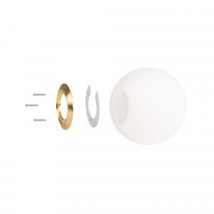 Opaline glass ball for replacement - Ø220mm