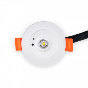 3W LED Downlight / Emergency light: Lighting and safety in one product