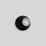 Round asymmetrical recessed downlight ring - Low UGR - Cutout Ø85mm