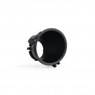 Round asymmetrical recessed downlight ring - Low UGR - Cutout Ø85mm