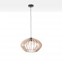 Wooden pendant light "Pili" - Ø 48cm - 1 x E27