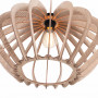 Wooden pendant light "Pili" - Ø 48cm - 1 x E27