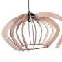 Wooden pendant light "Pili" - Ø 48cm - 1 x E27