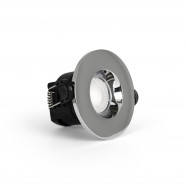 CCT LED Downlight - 6W - TRIAC Dimmable - Ø68mm - IP65 - Chrome