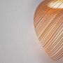 Designer Pendant Light "Bogam 40" - Wood - 14W - ø 40cm