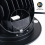 CCT 38W circular LED directional downlight - Black - 120° Driver LIFUD