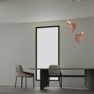 Designer Pendant Light "Bogam 40" - Wood - 14W - ø 40cm