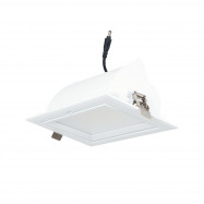 Rectangular adjustable CCT LED Downlight - 60W - White - 100° LIFUD Driver