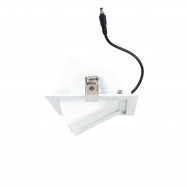 Rectangular adjustable CCT LED Downlight - 60W - White - 100° LIFUD Driver