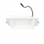 Rectangular adjustable CCT LED Downlight - 60W - White - 100° LIFUD Driver