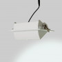 Rectangular adjustable CCT LED Downlight - 60W - White - 100° LIFUD Driver