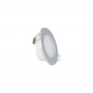 Outdoor LED Downlight Kit 5W - IP65 - 4000K + Interchangeable bezel - TRIAC dimmable - Ø68mm