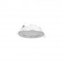 Outdoor LED Downlight Kit 5W - IP65 - 4000K + Interchangeable bezel - TRIAC dimmable - Ø68mm