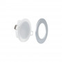 Outdoor LED Downlight 5W - 4000K - IP65 - TRIAC dimmable - Interchangeable bezel - Cutout Ø68mm