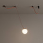 Configurable lamp "Axia 1" - KIT 12W globe lamp + Conductive fabric strip + accessories