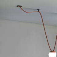 Recessed central canopy for "Axia" lamp