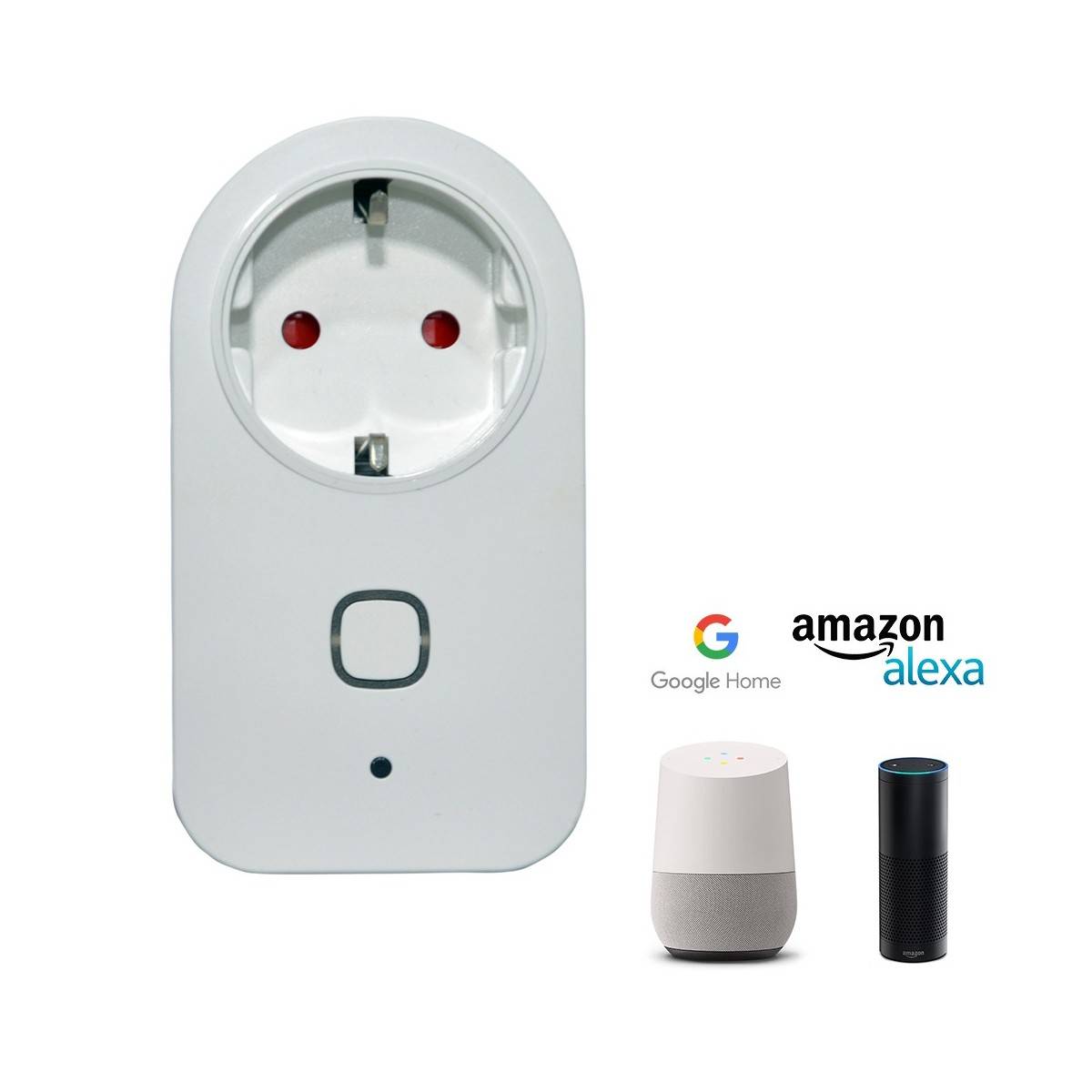 Tomada Inteligente Smart Plug Wi-fi Bivolt Alexa Google Home