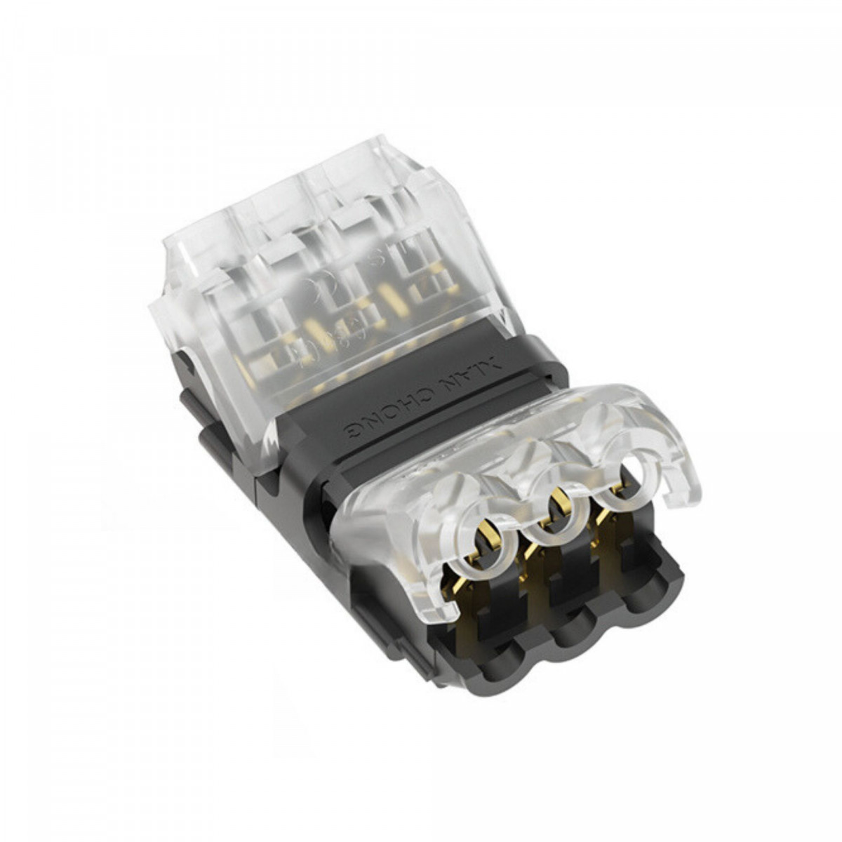 Inline quick connector for 3 wires - 0.34~0.54 mm² - 300V / 9A