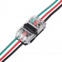 Inline quick connector for 3 wires - 0.34~0.54 mm² - 300V / 9A