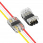 Inline quick connector for 3 wires - 0.34~0.54 mm² - 300V / 9A